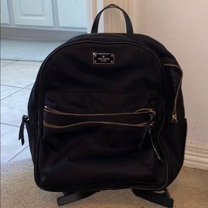 Black Kate Spade Backpack